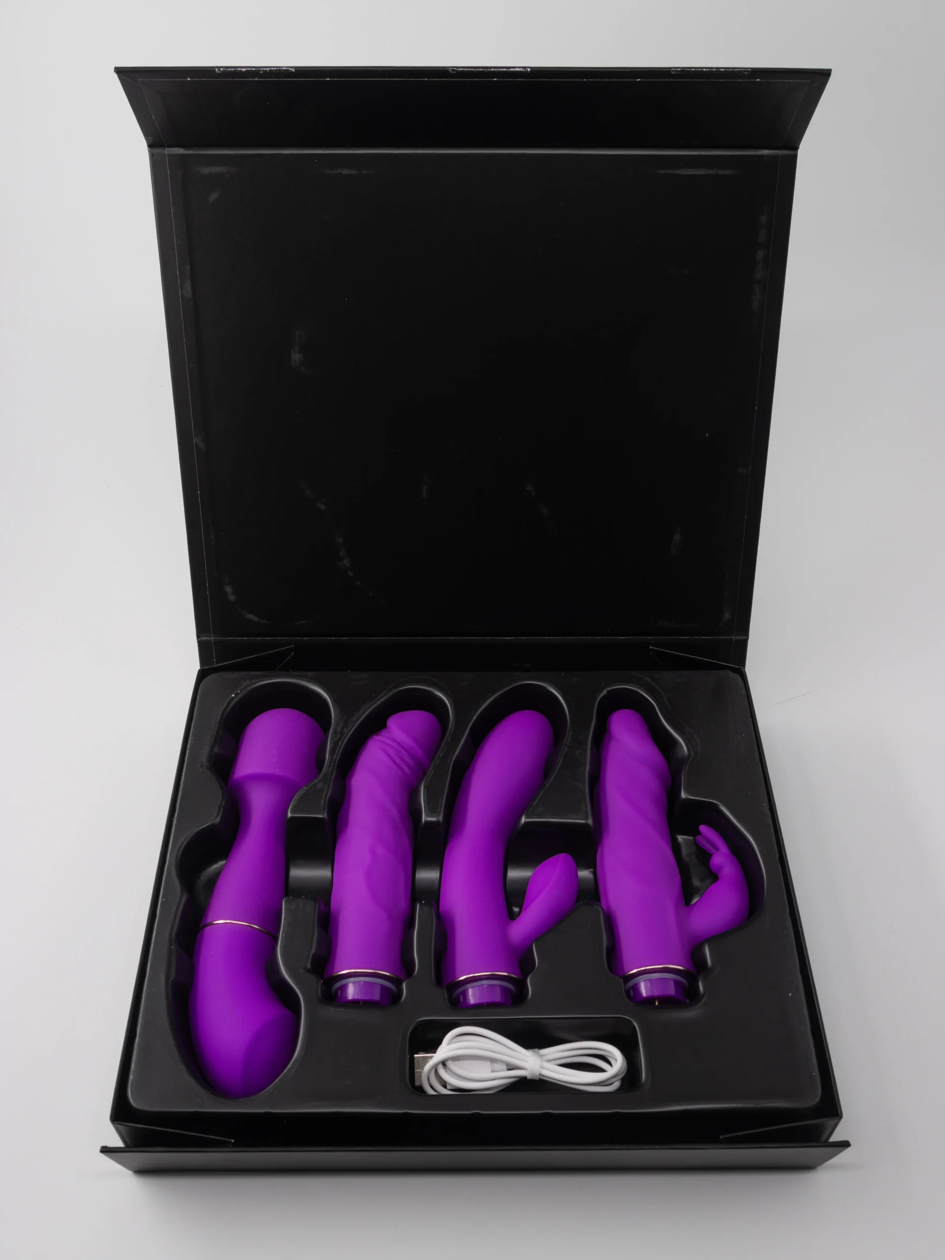 Coffret vibromasseur 4 en 1