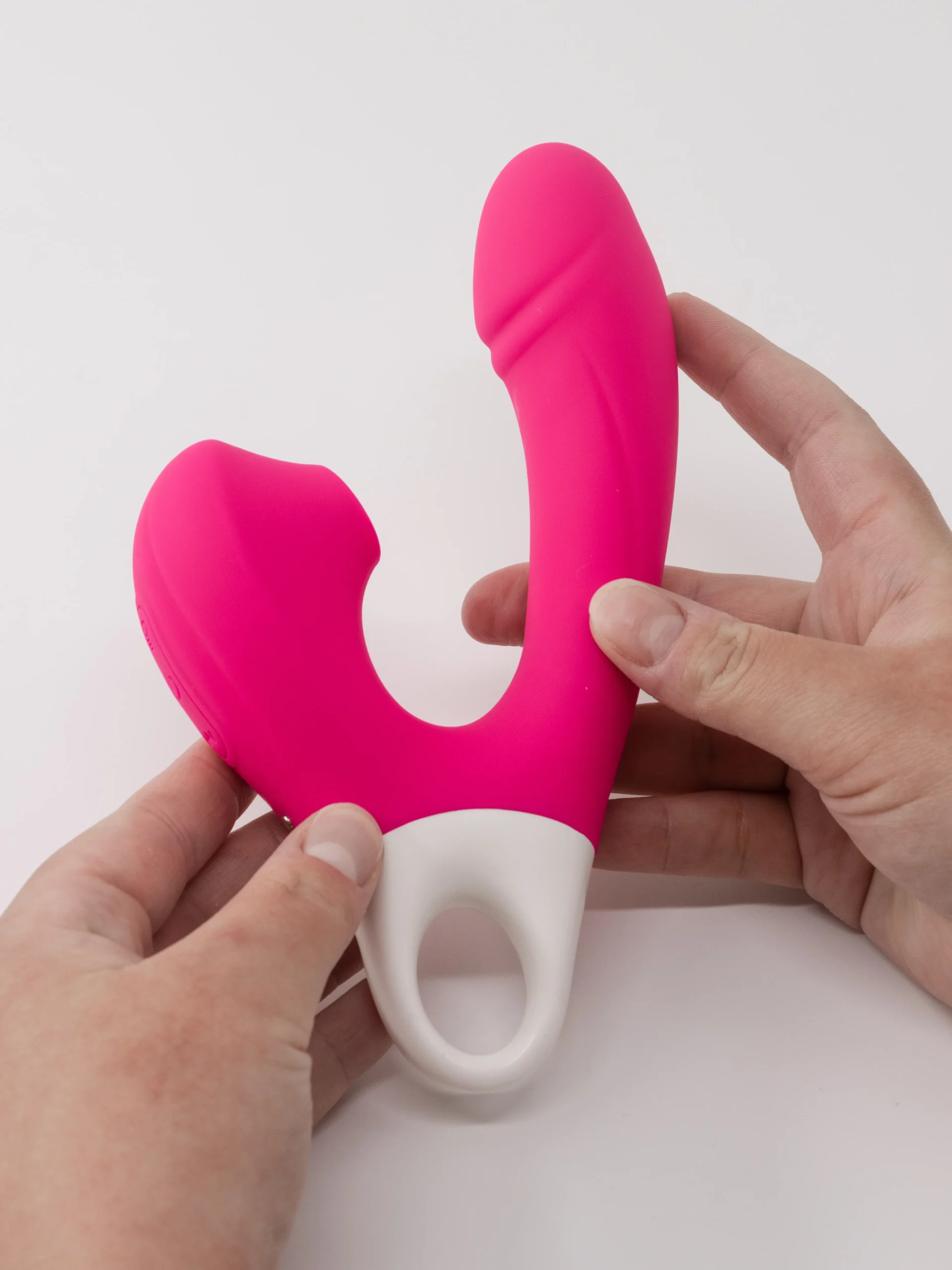 vibromasseur double stimulation, stimule le point G et le point C