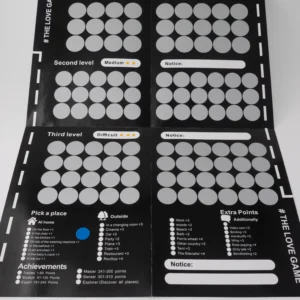 Carte à gratter couple - Love Game