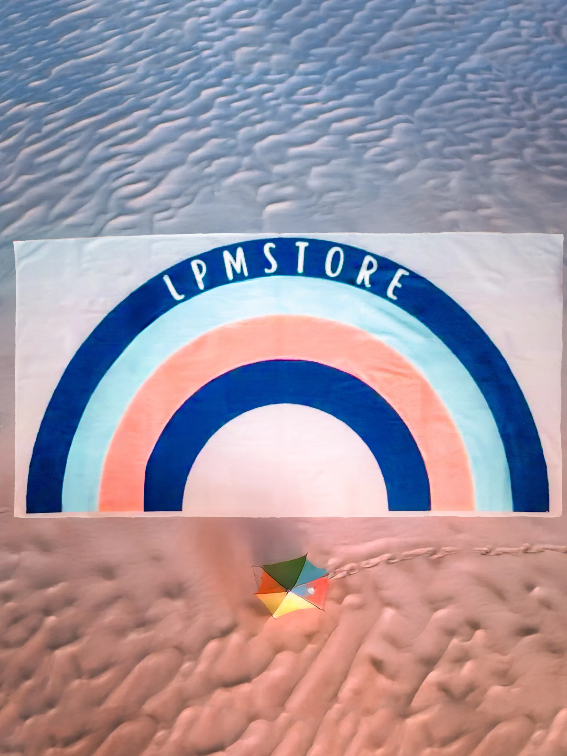 Serviette de plage LPMSTORE 180x90 cm