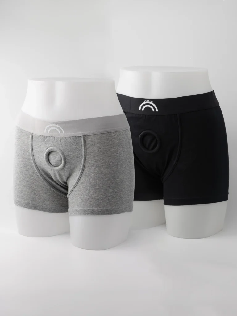 Boxer-2-en-1-gris-noir-lpmstore