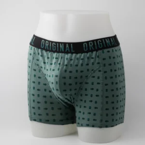 Boxer à poche droite court à motif