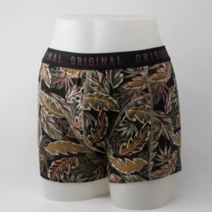 Boxer à poche droite court à motif