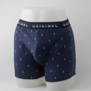 Boxer à poche droite court à motif