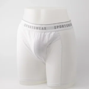 Boxer à poche V long uni