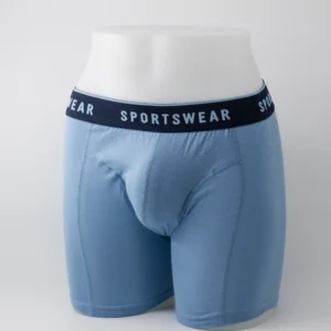 Boxer à poche V long uni