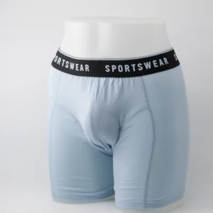 Boxer à poche V long uni