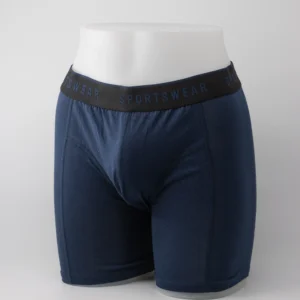 Boxer à poche V long uni