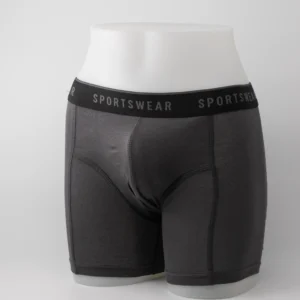 Boxer à poche V long uni