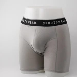 Boxer à poche V long uni