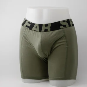 Boxer à poche V long uni