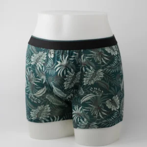 Boxer à poche droite court à motif