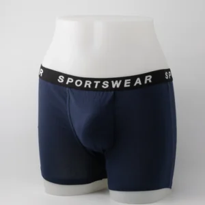 Boxer à poche droite court uni