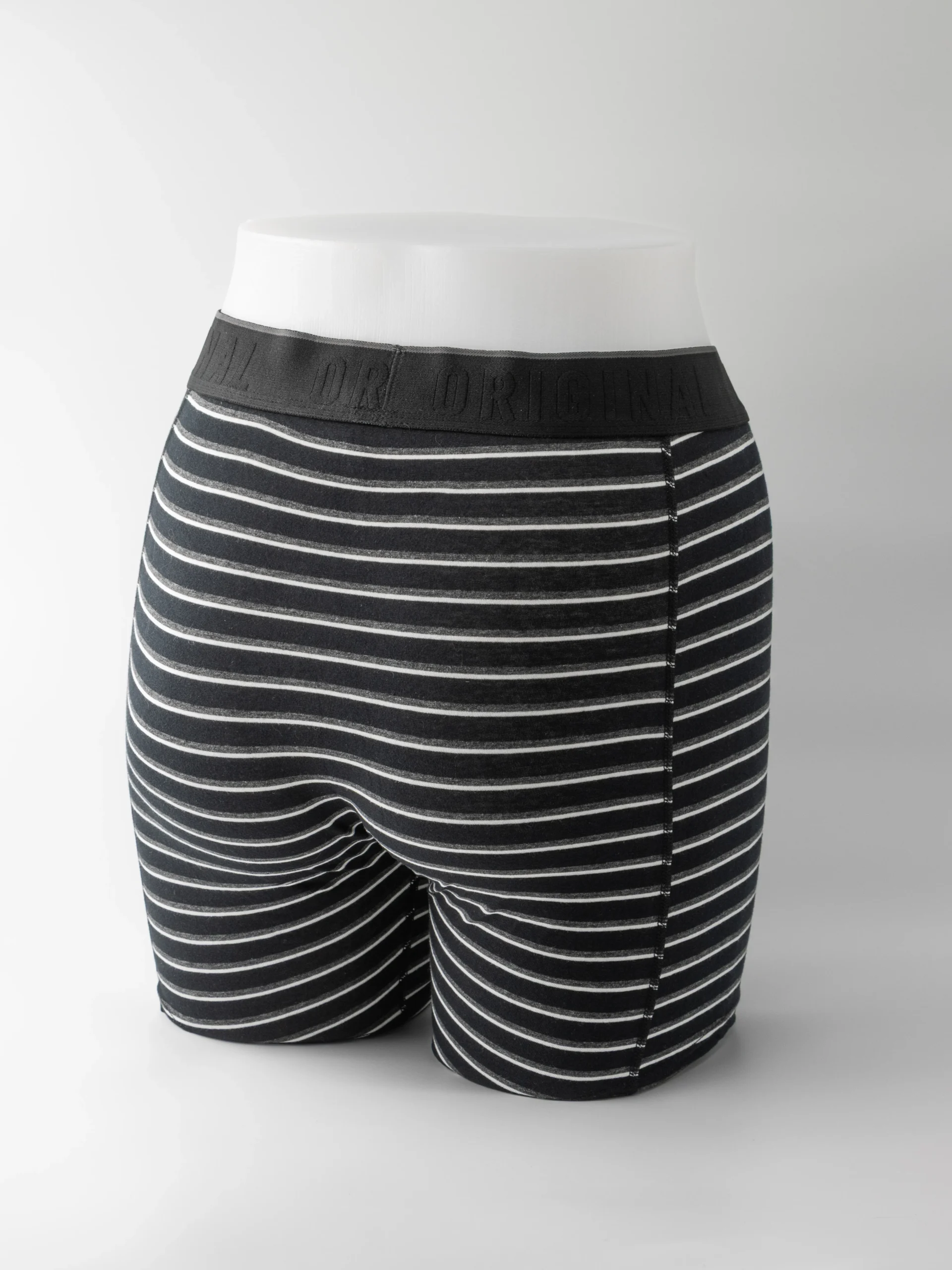 Boxer à poche droite long à motif Noir XL – Image 3