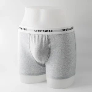 Boxer à poche droite court uni