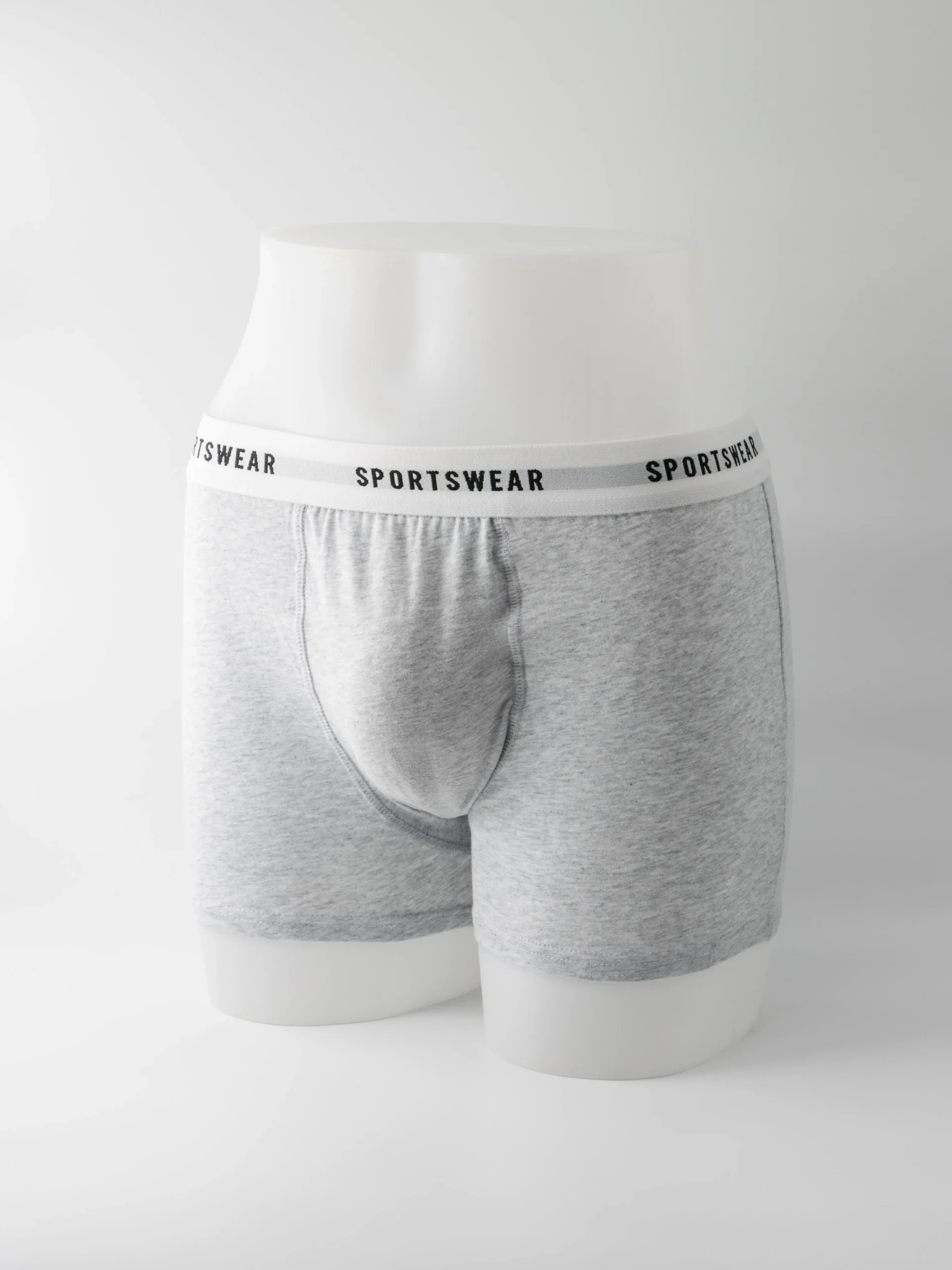 Boxer à poche droite court uni