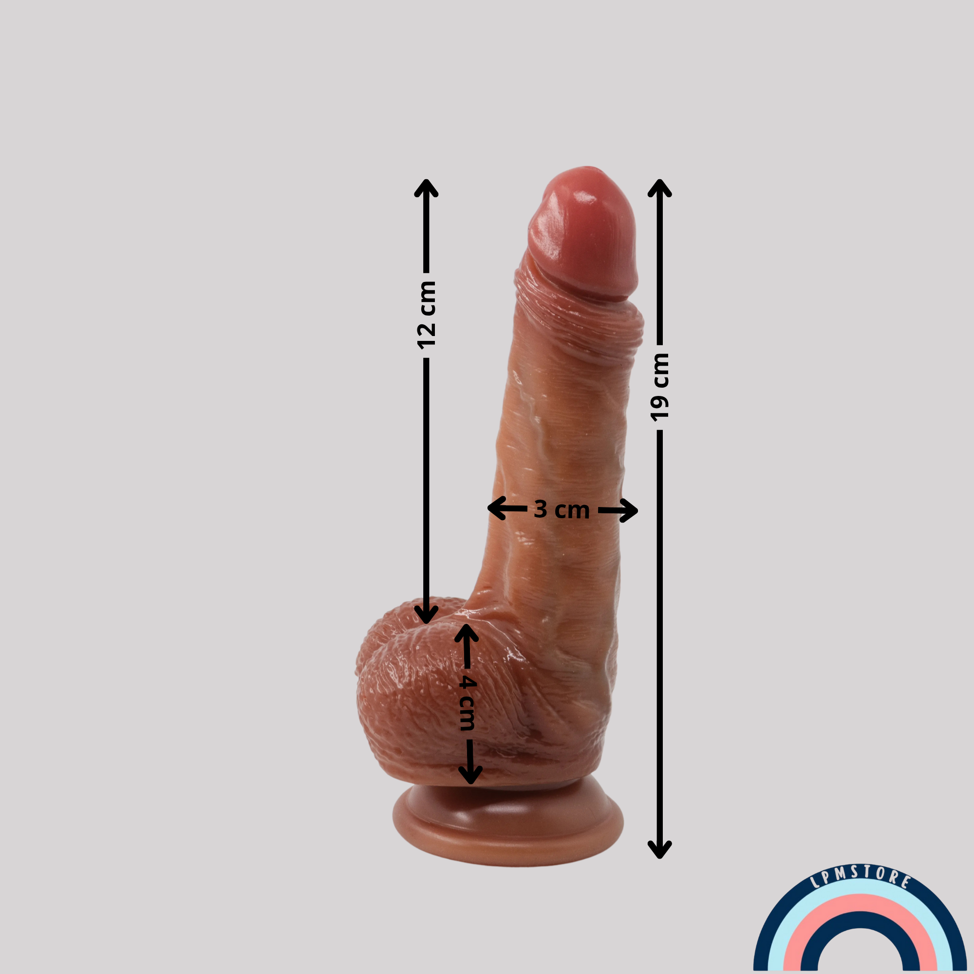 Prothèse pénienne réaliste (12 cm) - Elvira – Image 5