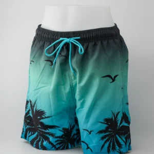 Short de bain FTM Motifs palmiers