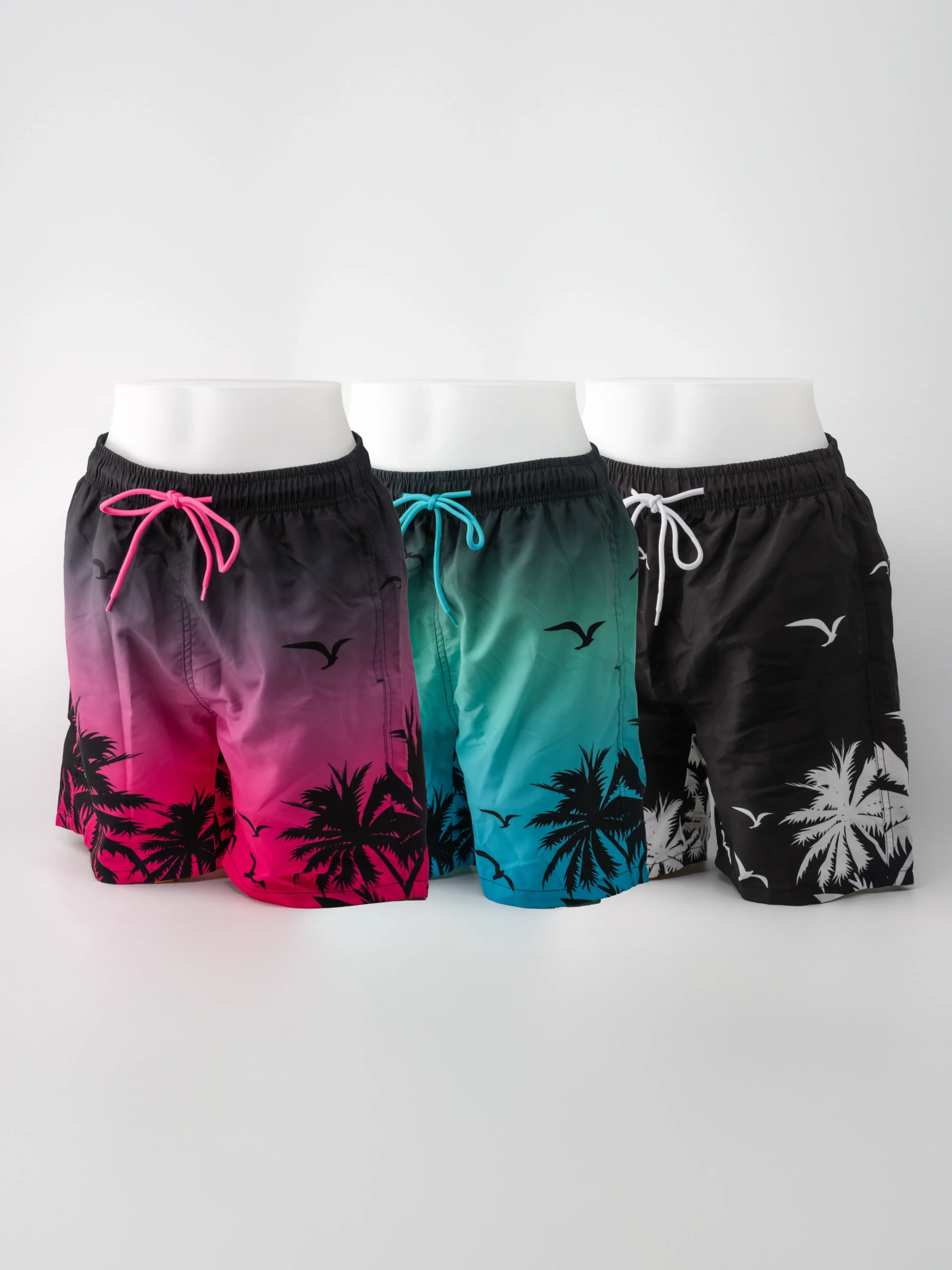 Short de bain FTM Motifs palmiers