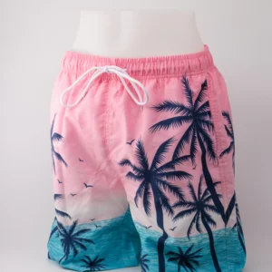 Short de bain FTM Motifs palmiers