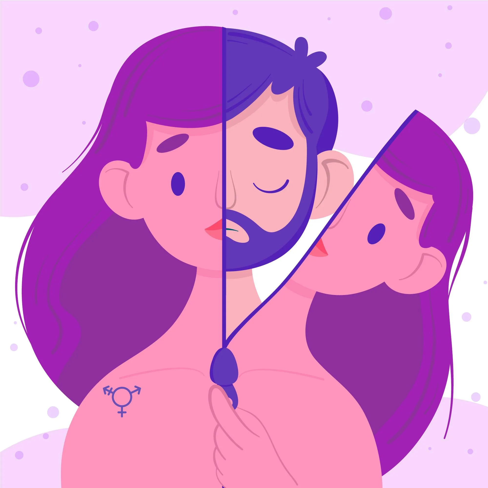 dysphorie du haut, dysphorie de genre