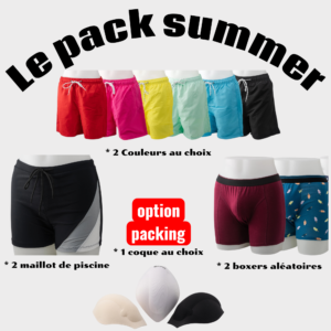 Le Pack Summer 2026 - Shorts & Maillots de bain à poche homme trans |