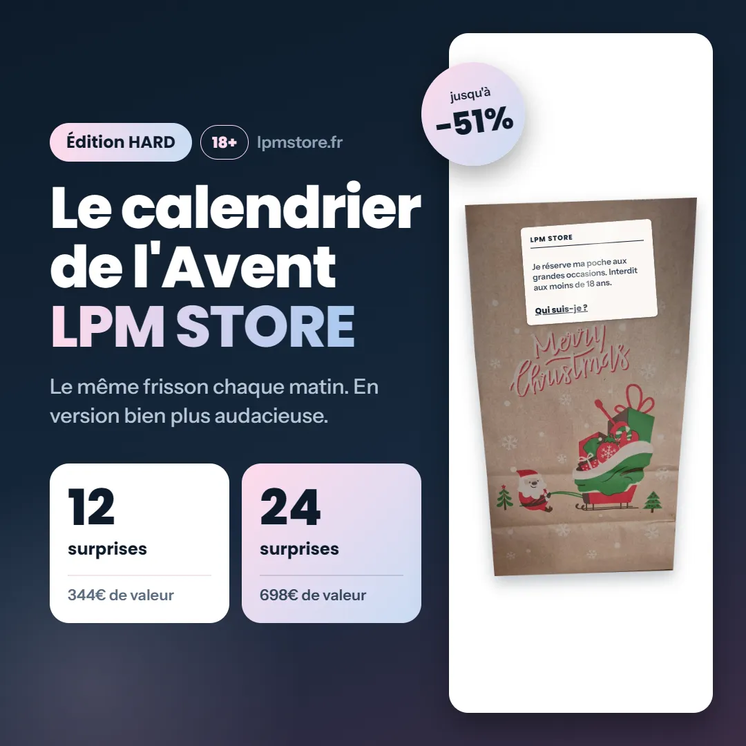 Calendrier de l'Avent LPMSTORE édition Hard