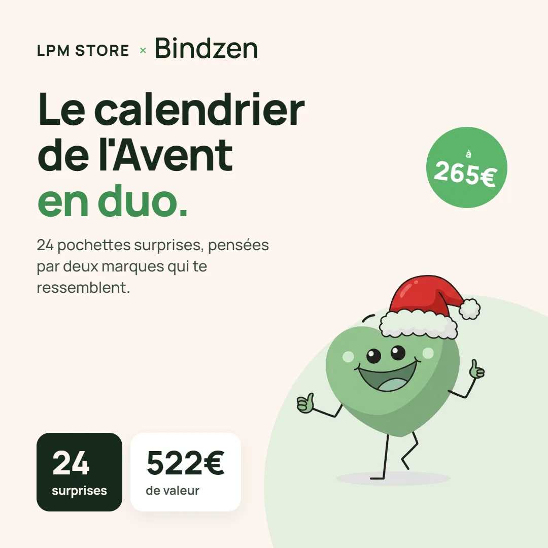 Calendrier de l'Avent LPMSTORE édition Bindzen